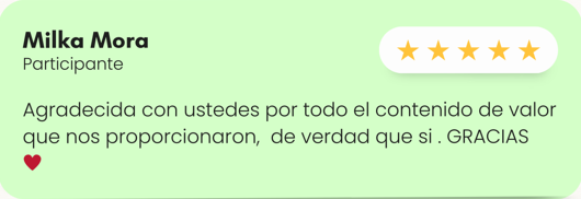 Testimonio alumno 3 del taller de finanzas Planifesto